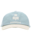 Tyron Cotton Ball Cap Blue - ISABEL MARANT - BALAAN 2