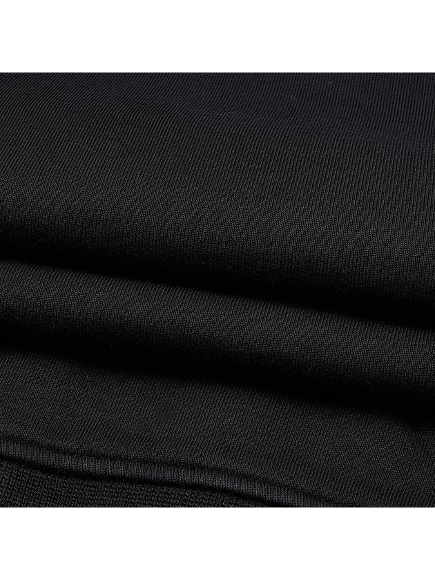 Cotton Diagonal Fleece Lens Sweatshirt Black - CP COMPANY - BALAAN 8