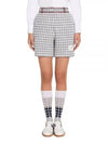 23 Waist RWB Trimming High Shorts FJQ097A F0282 035 - THOM BROWNE - BALAAN 2