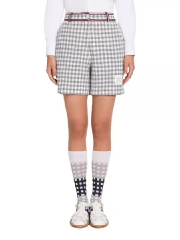 23 Waist RWB Trimming High Shorts FJQ097A F0282 035 - THOM BROWNE - BALAAN 2