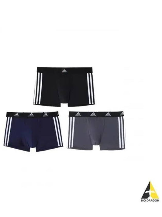 adidas UNDERWEAR Performance Black Edition Draws 3 Pack C - ADIDAS - BALAAN 1