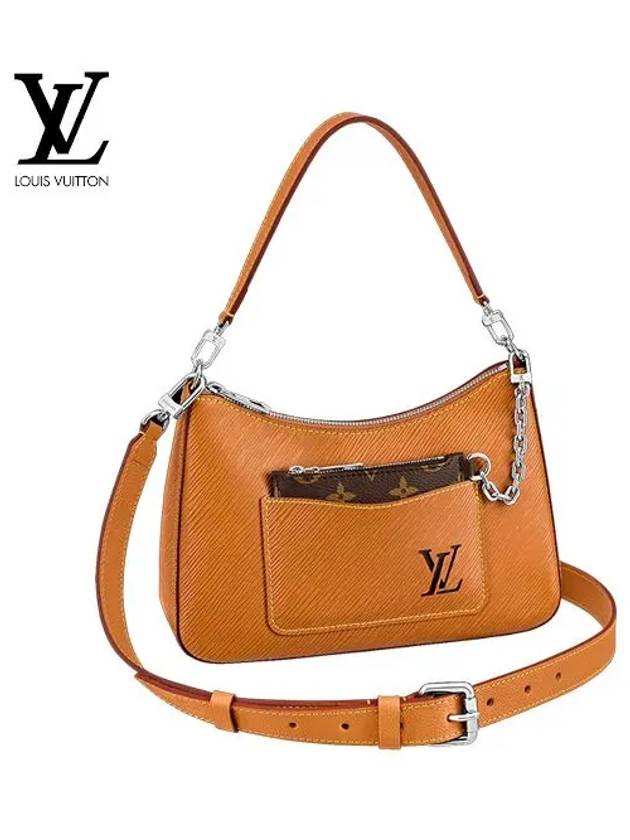 Marelle Epi Shoulder Bag Gold Miel - LOUIS VUITTON - BALAAN 2