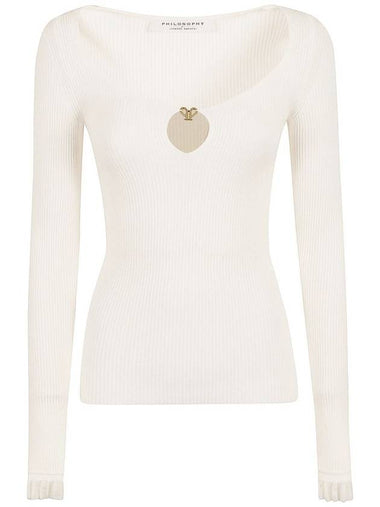 Philosophy By Lorenzo Serafini Sweaters White - PHILOSOPHY DI LORENZO SERAFINI - BALAAN 1