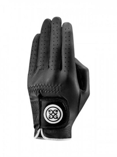 Circle GS Logo Leather Golf Gloves Black - G/FORE - BALAAN 2