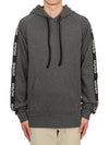 Logo Tape Hoodie Grey - HUGO BOSS - BALAAN 2