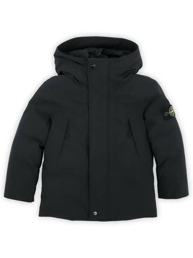 Kids Compass Badge Padding Black - STONE ISLAND - BALAAN 4