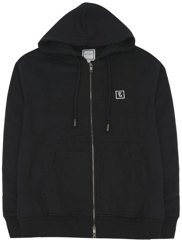 Back Logo Zip-Up Hoodie Black - WOOYOUNGMI - BALAAN 2