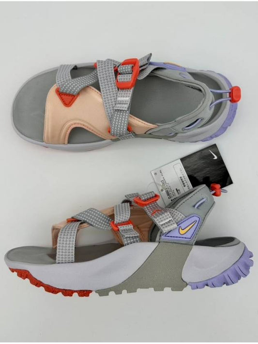 oneonta sandals gray pink violet - NIKE - BALAAN.