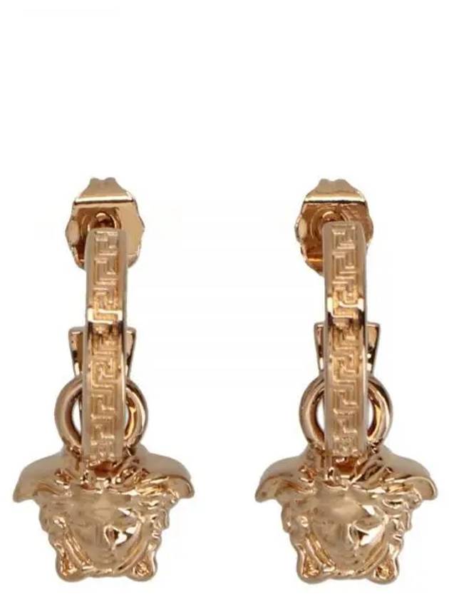 La Medusa Brass Earrings Gold - VERSACE - BALAAN 2