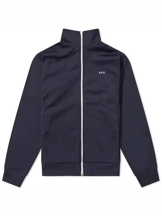 Men's Gym Track Jacket Dark Navy - A.P.C. - BALAAN 2