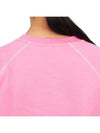 Isoli Cotton Sweatshirt Pink - GANNI - BALAAN 8