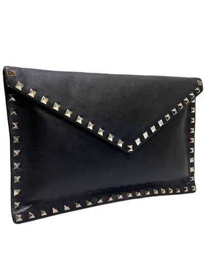 Women s SW0P0P56 BOL Rockstud Envelope Clutch Bag - VALENTINO - BALAAN 2