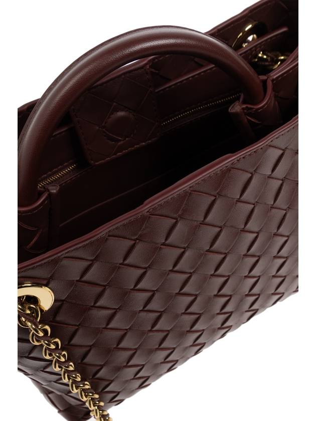 Andiamo Chain Small Tote Bag Madder Brown - BOTTEGA VENETA - BALAAN 6