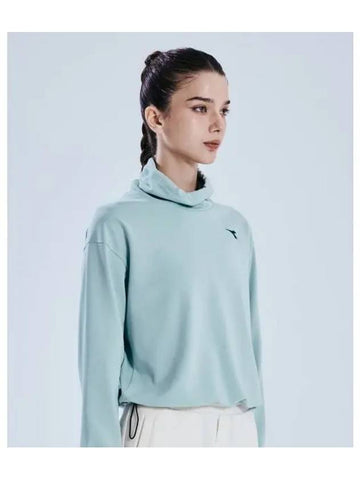 Diadora Tech Warm up Sweatshirt Women MINT - DIADORA - BALAAN 1