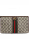 Ophidia GG Clutch Bag Beige Ebony - GUCCI - BALAAN 2