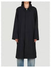 Oversized Pocket Trench Coat Black - MAISON MARGIELA - BALAAN 2