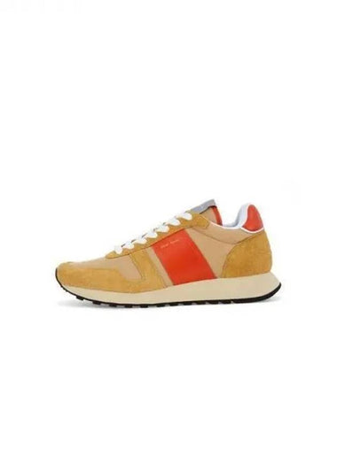 EIGHTIES Suede Patch Sneakers Cream 270108 - PAUL SMITH - BALAAN 1