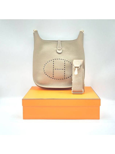 Evelyne 29 Cross Bag Gold Etoupe - HERMES - BALAAN 2