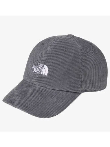 The North Face NE3CQ50O White Label Cotton Ball Cap Corduroy - THE NORTH FACE - BALAAN 1