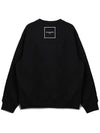 Square Label Sweatshirt Black W233TS21715B - WOOYOUNGMI - BALAAN 3