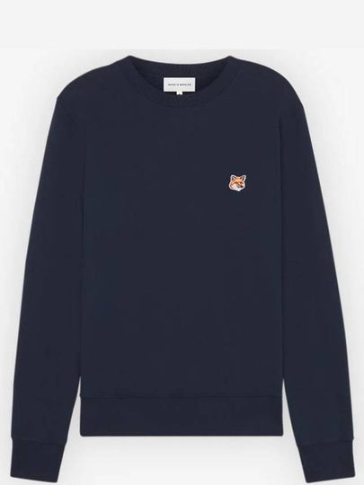 Fox Head Patch Classic Sweatshirt Navy - MAISON KITSUNE - BALAAN 2