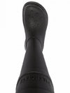 Women's Crocs Rubber Long Boots Black - BALENCIAGA - BALAAN 5