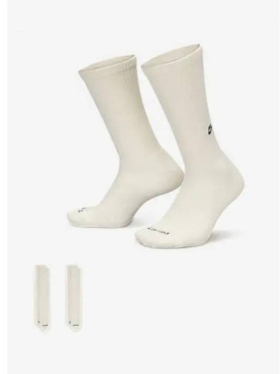 Everyday Crew Socks 2 Pairs Ivory - NIKE - BALAAN 2