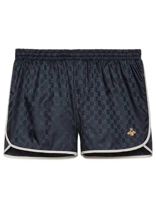 Monogram Nylon Swim Shorts Navy - GUCCI - BALAAN 2