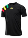 Portore 23 Jersey Short Sleeve T-Shirt Black - ADIDAS - BALAAN 4