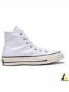 Chuck 70 Black Pinstripe High Top Sneakers White - CONVERSE - BALAAN 2