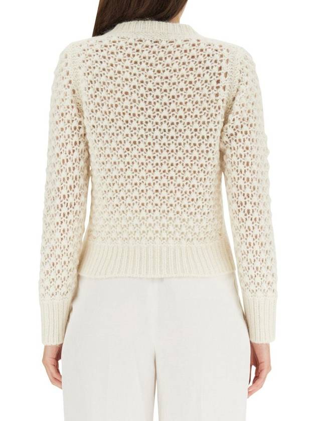 Sweater MAD213F033H631VR1 White - FABIANA FILIPPI - BALAAN 4