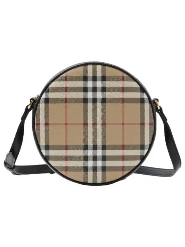 Lewis Vintage Check Crossbody Beige Bag - BURBERRY - BALAAN 1