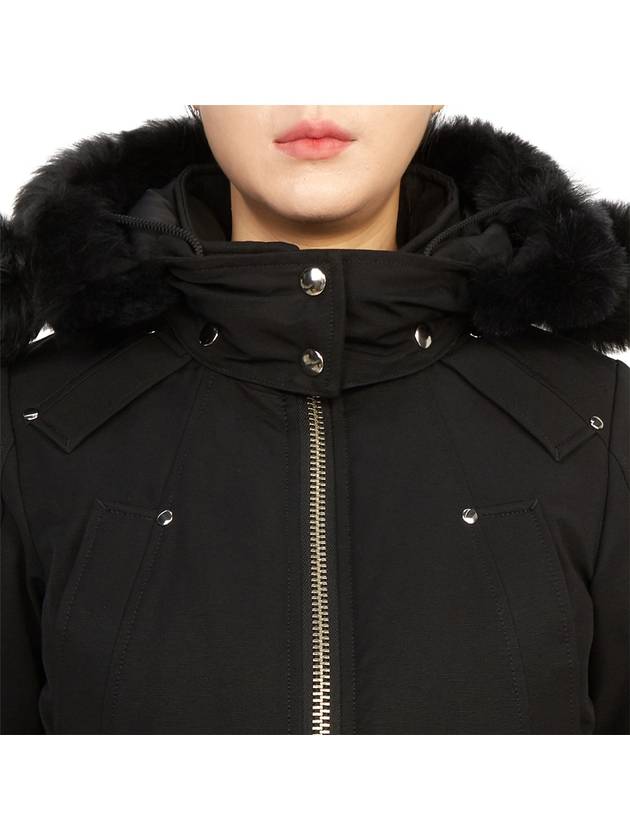 Original Debbie Bomber Jacket Black Shearling Black - MOOSE KNUCKLES - BALAAN 11