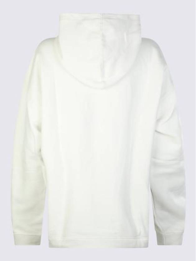 Isoli Flower Oversized Hoodie Egret - GANNI - BALAAN 4