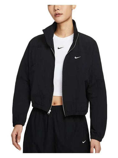 Sportswear Everything Woven Oversized Track Jacket Black - NIKE - BALAAN 1