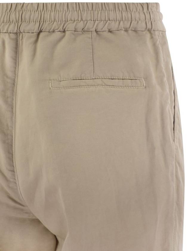 Straight Pants M291DE1710C6233 Beige - BRUNELLO CUCINELLI - BALAAN 5