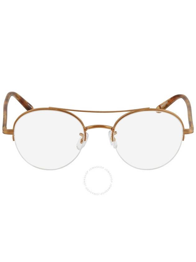 Garrett Leight MANCHESTER Demo Round Eyeglasses 3037 BG-FET 48 - GARRETT LEIGHT - BALAAN 1