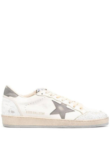 Ball Star Leather Low Top Sneakers White - GOLDEN GOOSE - BALAAN 1