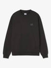 Small Logo Sweatshirt Black - CP COMPANY - BALAAN 2