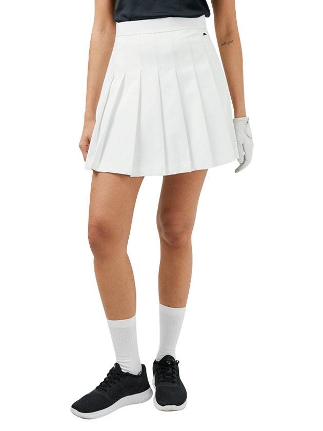 Women's Adina Golf Skirt White - J.LINDEBERG - BALAAN 1