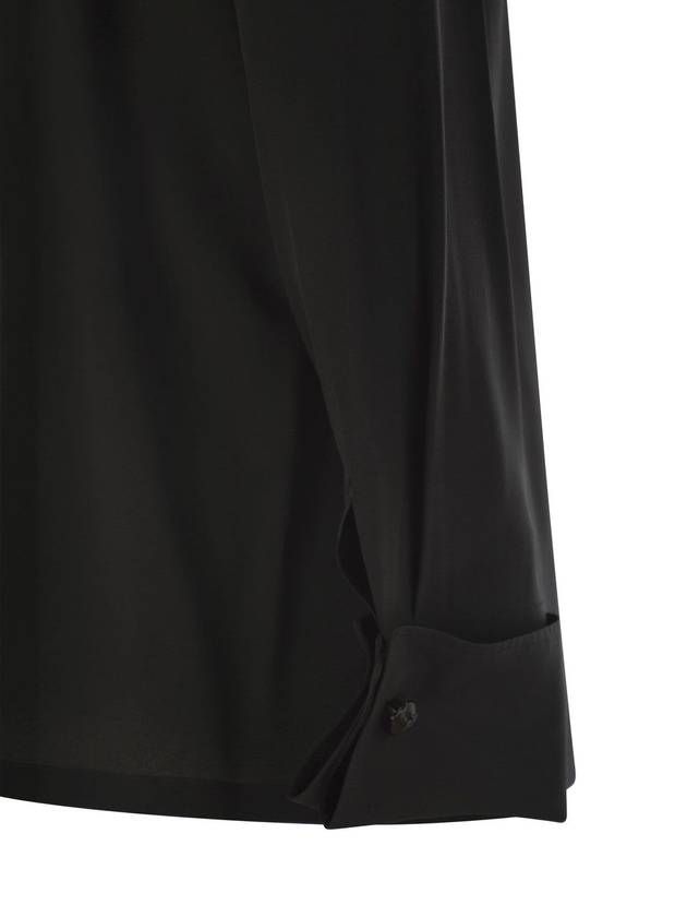 ELLENI - Silk blouse with sash - MAX MARA SPORTMAX - BALAAN 4