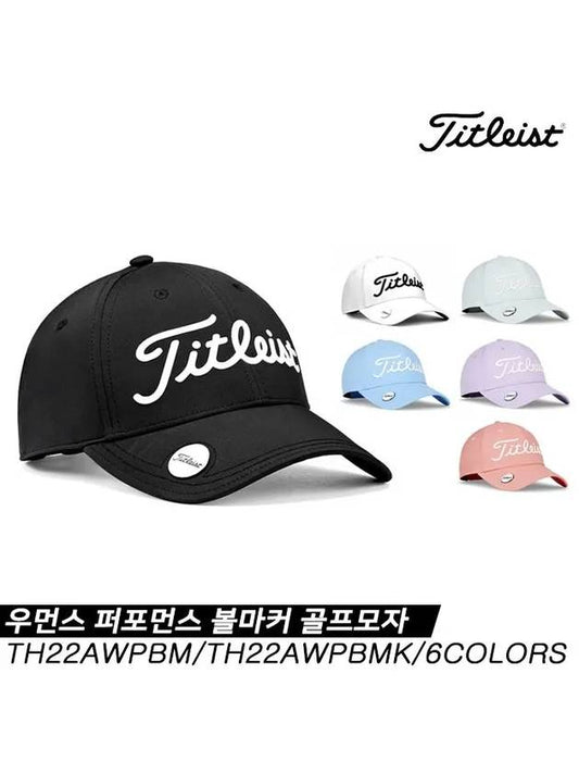 Performance Ball Marker WOMEN`S PERFORMANCE BALL MARKER Golf Hat TH22AWPBM TH22AWPBMK 6COLORS Women's - YAMAHA - BALAAN 2