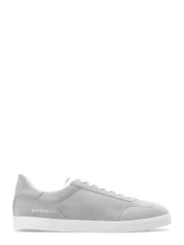 Town Suede Low Top Sneakers Grey - GIVENCHY - BALAAN 2