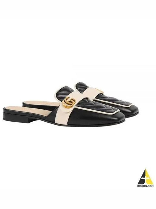 Double G Slide Sandals Black - GUCCI - BALAAN 2