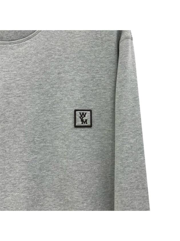 Back Logo Sweatshirt Grey - WOOYOUNGMI - BALAAN 6