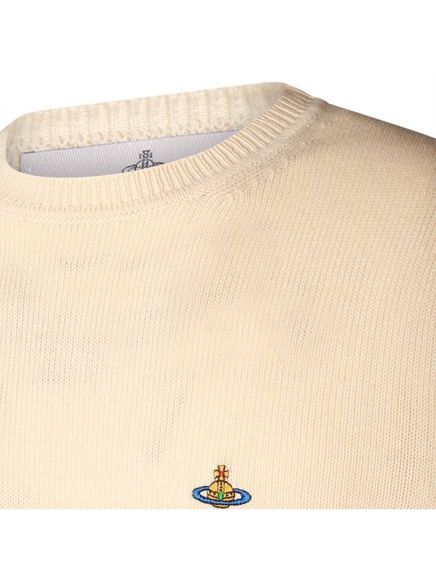 Alex Round Neck Knit Top Off White - VIVIENNE WESTWOOD - BALAAN 6