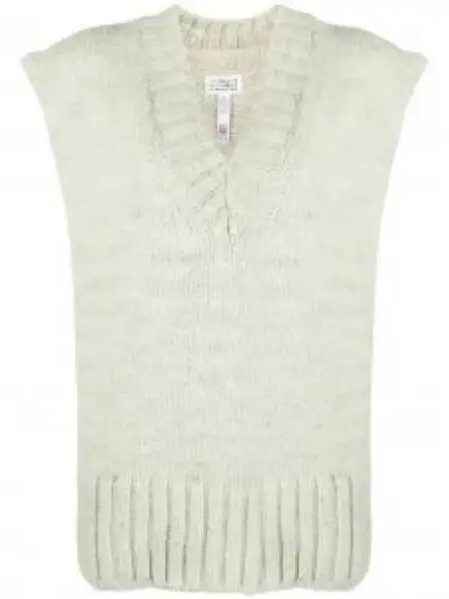 Botanical Dye Knit Vest Green - MAISON MARGIELA - BALAAN 2