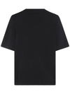 Bold Fox Head Patch Comfort Short Sleeve T-Shirt Black - MAISON KITSUNE - BALAAN 4