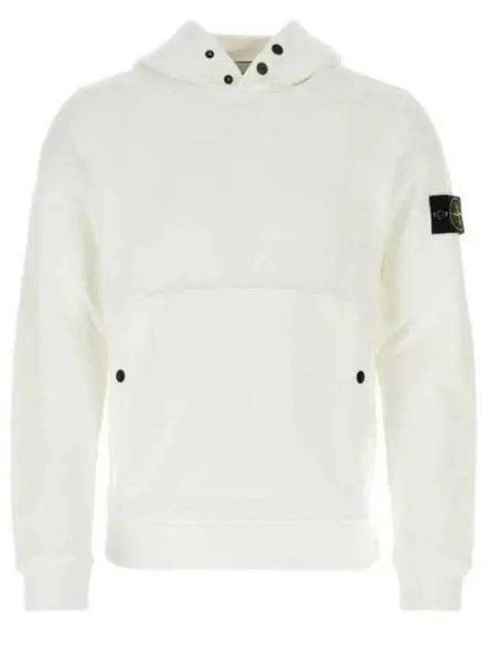 Garment Dyed Hoodie White - STONE ISLAND - BALAAN 2