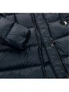 1C00022 595FE 778 BOEDIC Navy fur hood long padding - MONCLER - BALAAN 6